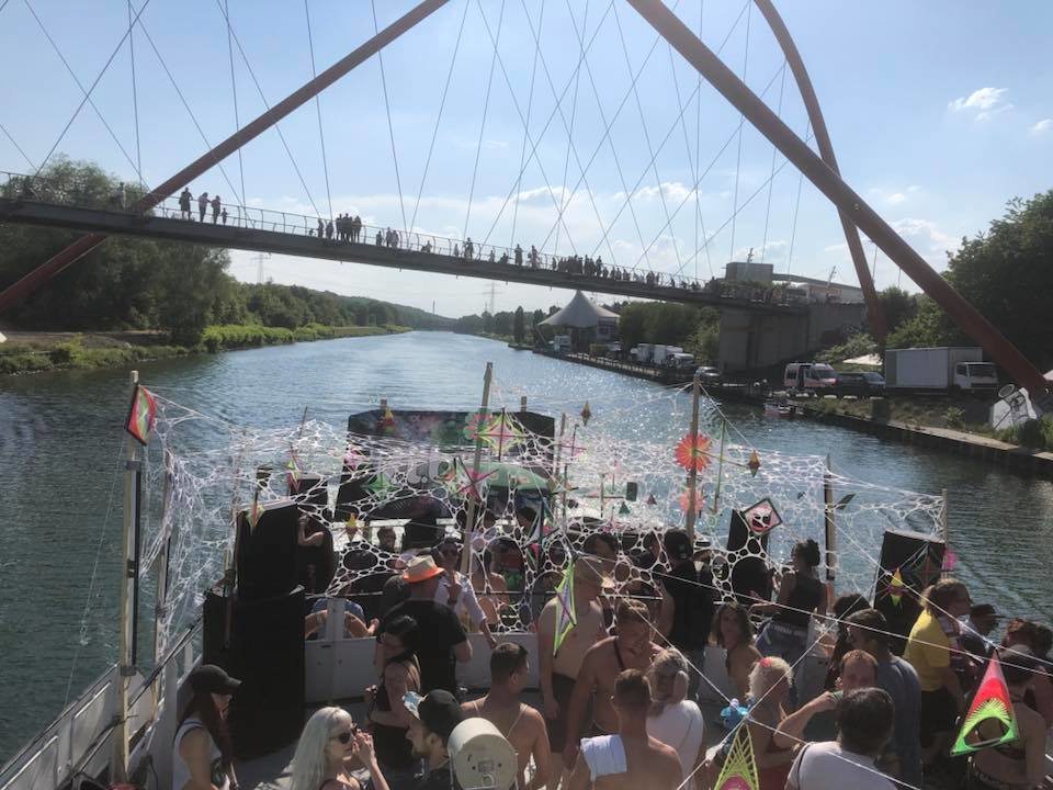 Party Flyer MS Goa / The Boat Adventure 2 / After Show at Projekt X 18 Aug '18, 12:00
