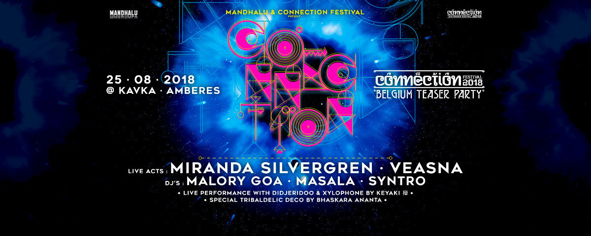 Party Flyer Mandhalu : Belgian Connection 2018 25 Aug '18, 20:00