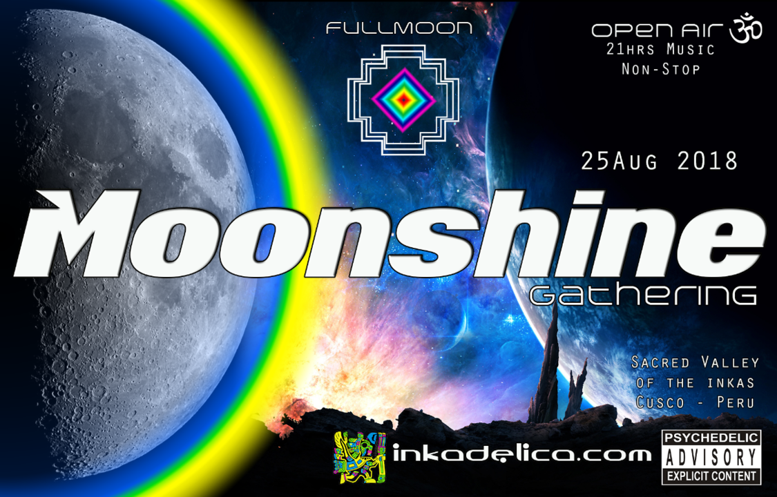 Party Flyer Moonshine Gathering 25 Aug '18, 15:00