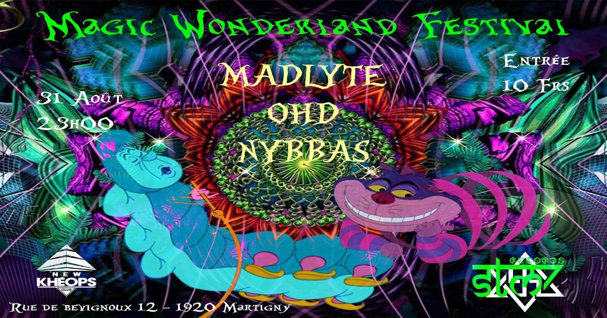 Party Flyer Magic Wonderland Festival 31 Aug '18, 23:00