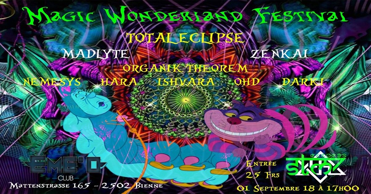 Party Flyer Magic Wonderland Festival 1 Sep '18, 17:00
