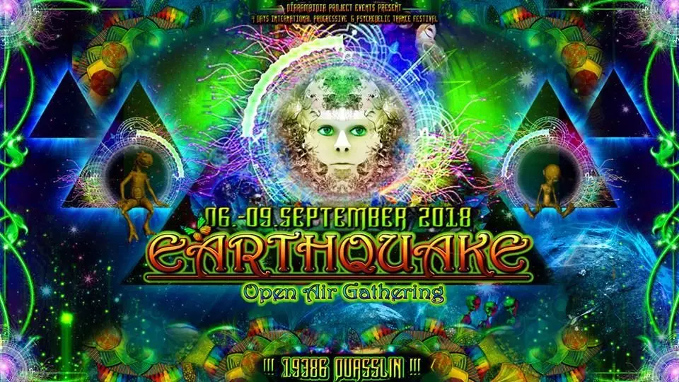 Earthquake Open Air Gathering 2018 · 6 Sep 2018 · Quasslin (Germany) ·  goabase ॐ parties and people