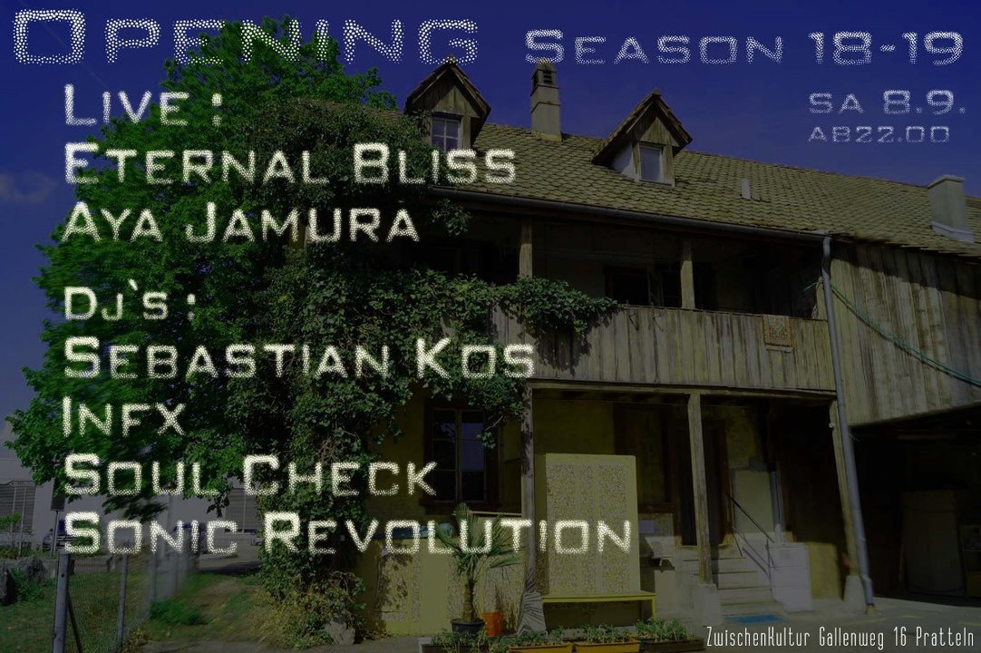Party Flyer Opening Season 18-19 8 Sep '18, 22:00