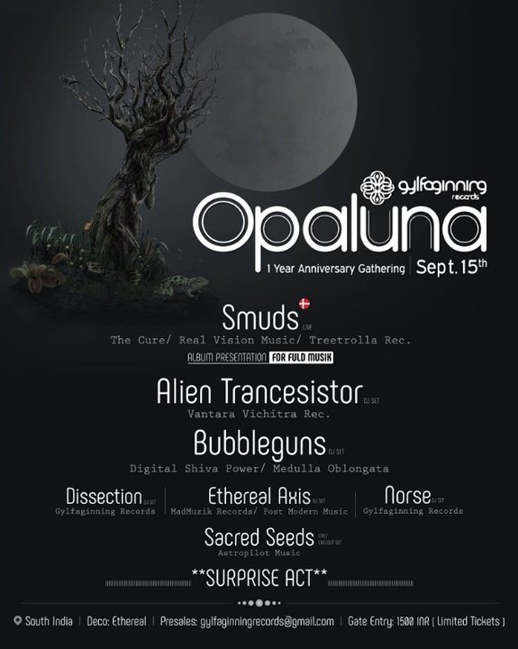 Opaluna l Gylfaginning Records 1 Year Anniversary Gathering: 2018 · 15 Sep '18, 22:00
