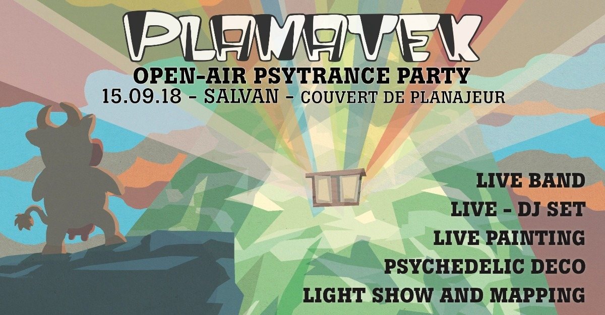 Party Flyer Planatek 5 - Open-air 15 Sep '18, 18:00