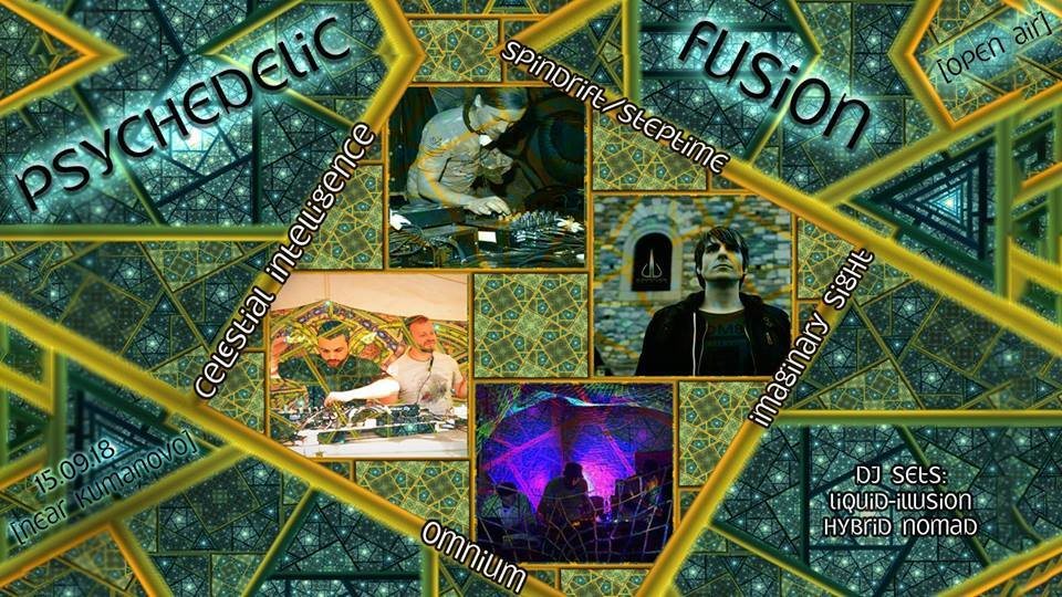 Party Flyer Psychedelic Fusion 15 Sep '18, 22:00