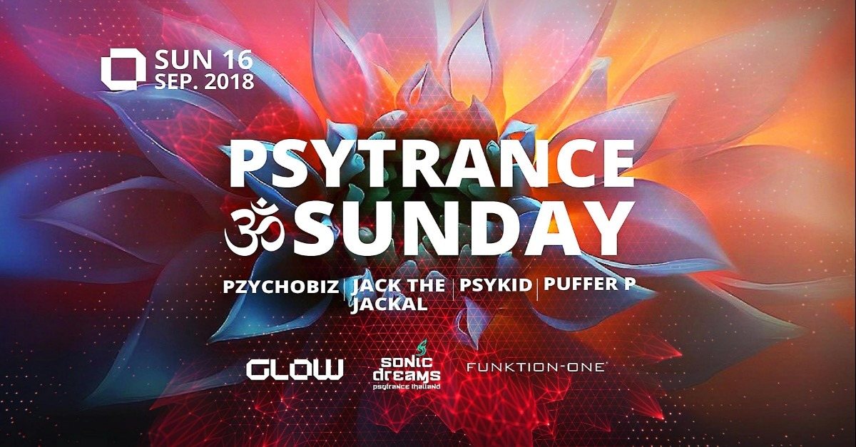 PsyTrance ॐ Sunday at GLOW 16 Sep '18, 21:30