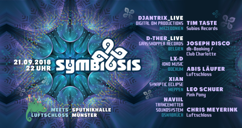 Symbiosis meets Luftschloss · 21 Sep '18, 22:00