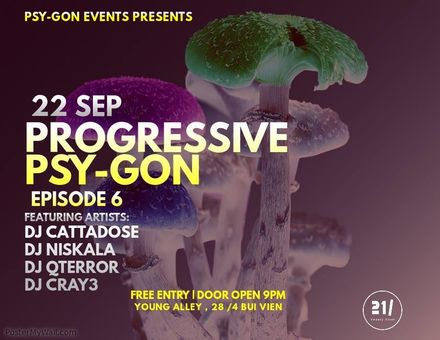 Progressive Psy-Gon Episode 6....Farewell to Cattadose · 22 Sep '18, 21:00