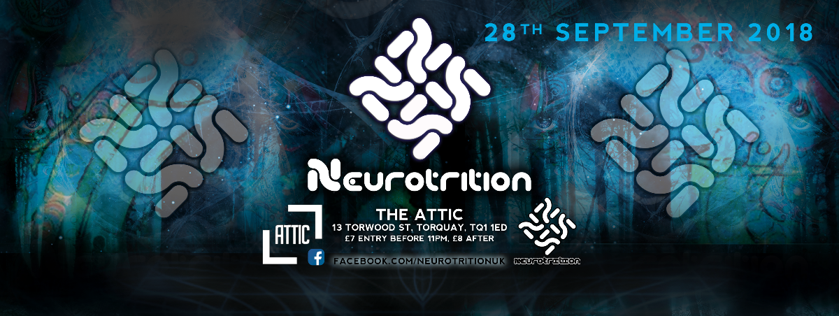 Neurotrition PsyTrance Torquay · 28 Sep '18, 22:00