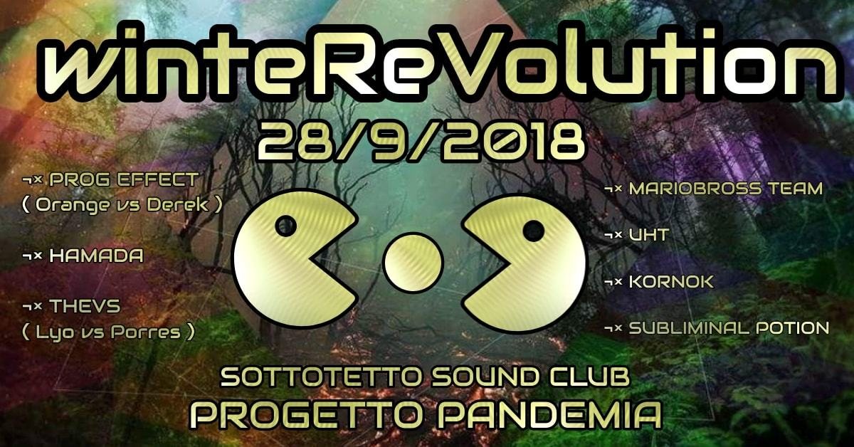 Party Flyer WinteRevolution VOL. I ॐ 28 Sep '18, 22:00