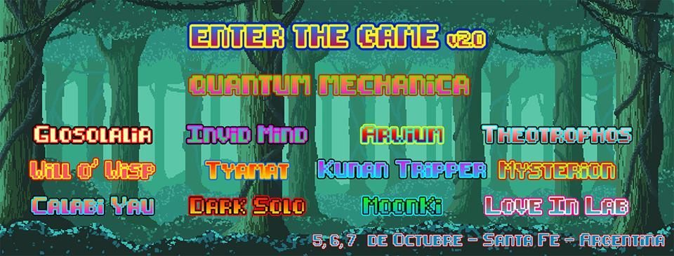 Party Flyer Enter The Game 5 Oct '18, 16:00
