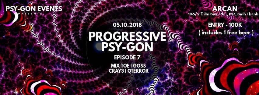 Progressive Psy-Gon Episode 7 · 5 Oct 18, 22:00