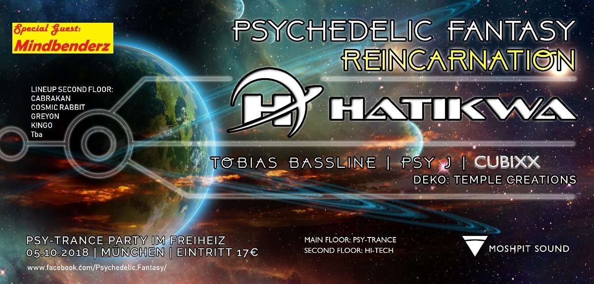 Psychedelic Fantasy Reincarnation · 5 Oct '18, 22:30