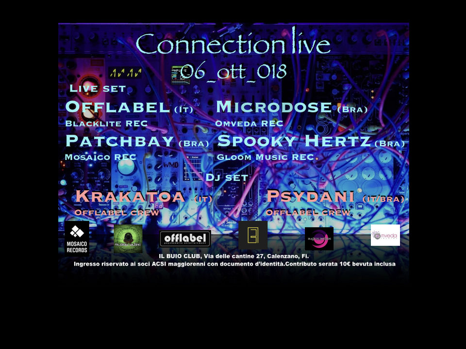 Party Flyer CONNECTION LIVE 6 Oct '18, 23:00