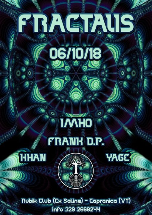 Party Flyer FRACTALIS 6 Oct '18, 22:00