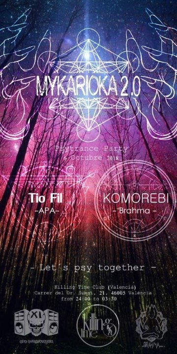Party Flyer Mykarioka 2.0 6 Oct '18, 22:00