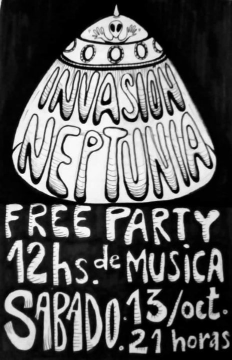 Party Flyer Invasion Neptunia 13 Oct '18, 21:00