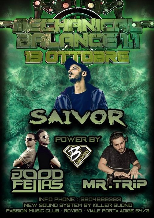 MECHANICAL BALANCE 1.1 FEAT SAIVOR- GOODFELLAS - MR.TRIP · 13 Oct 18, 23:00