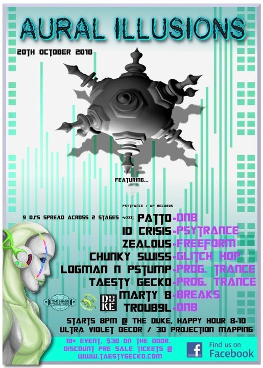 Aural Illusions Feat. Positive thought · 20 Oct '18, 20:00