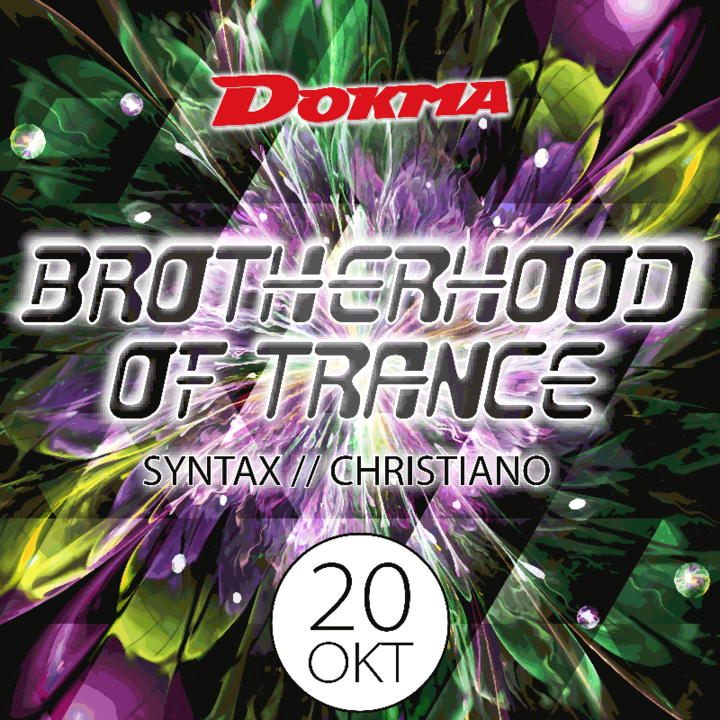 Party Flyer Brotherhood of Trance 20 Oct '18, 22:00