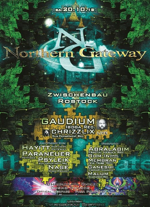 Northern Gateway - Gaudium & Chrizzlix LIVE + extra Darkfloor 20 Oct '18, 23:00
