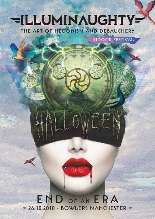 Party Flyer IllumiNaughty presents: END OF AN ERA! Halloween Indoor Festival 26 Oct '18, 21:00
