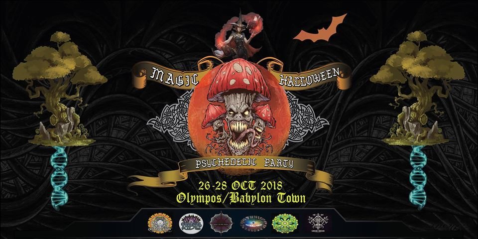 Party Flyer Magic Halloween Party 26 Oct '18, 18:30