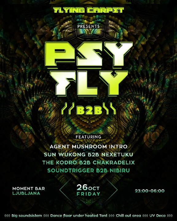 PSY FLY :: B2B · 26 Oct '18, 23:00
