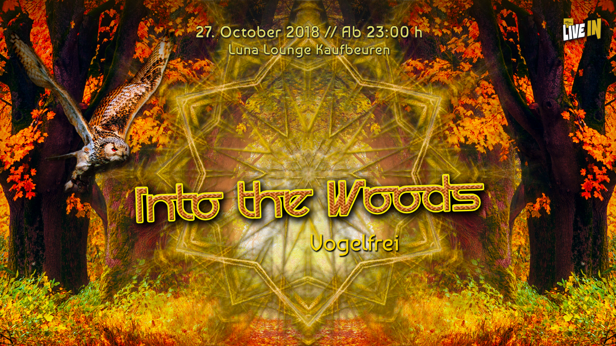Party Flyer Into The Woods "Vogelfrei" 27 Oct '18, 23:00