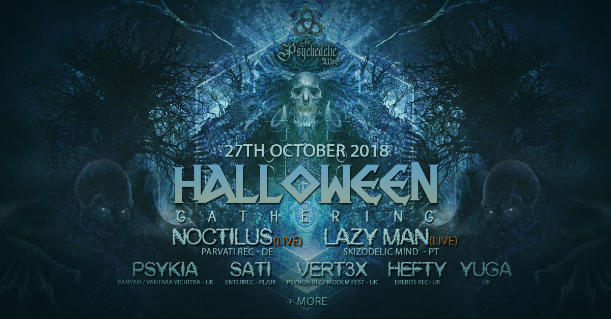 Party Flyer The Psychedelic Way Halloween Gathering 27 Oct '18, 22:00