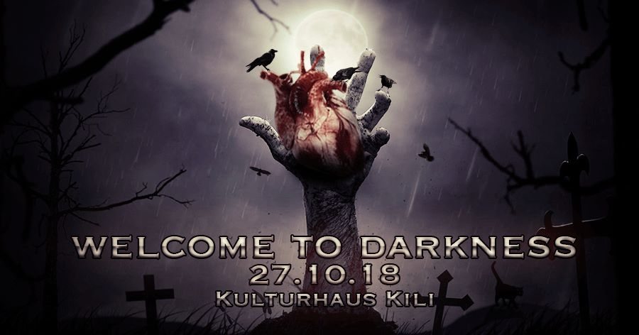 Party Flyer Welcome To Darkness (Hitech & Darkpsy) 27 Oct '18, 23:00