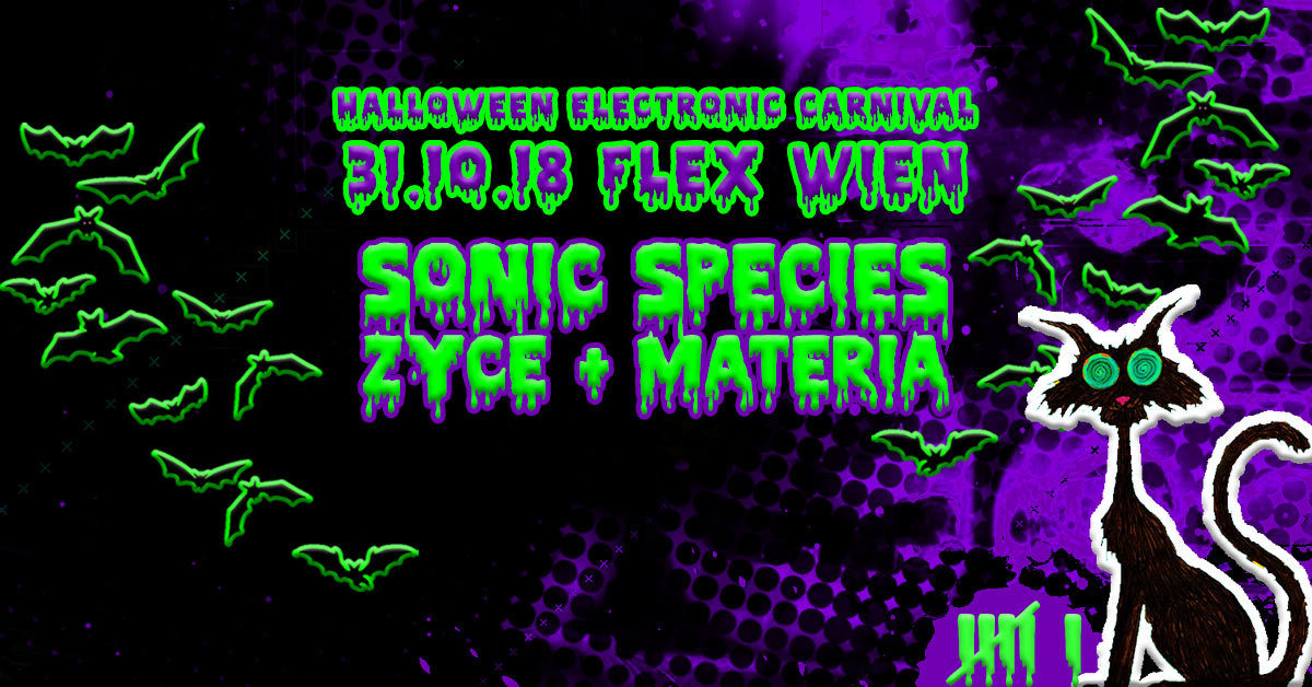 Party Flyer HEC Halloween Electronic Carnival 31 Oct '18, 22:00