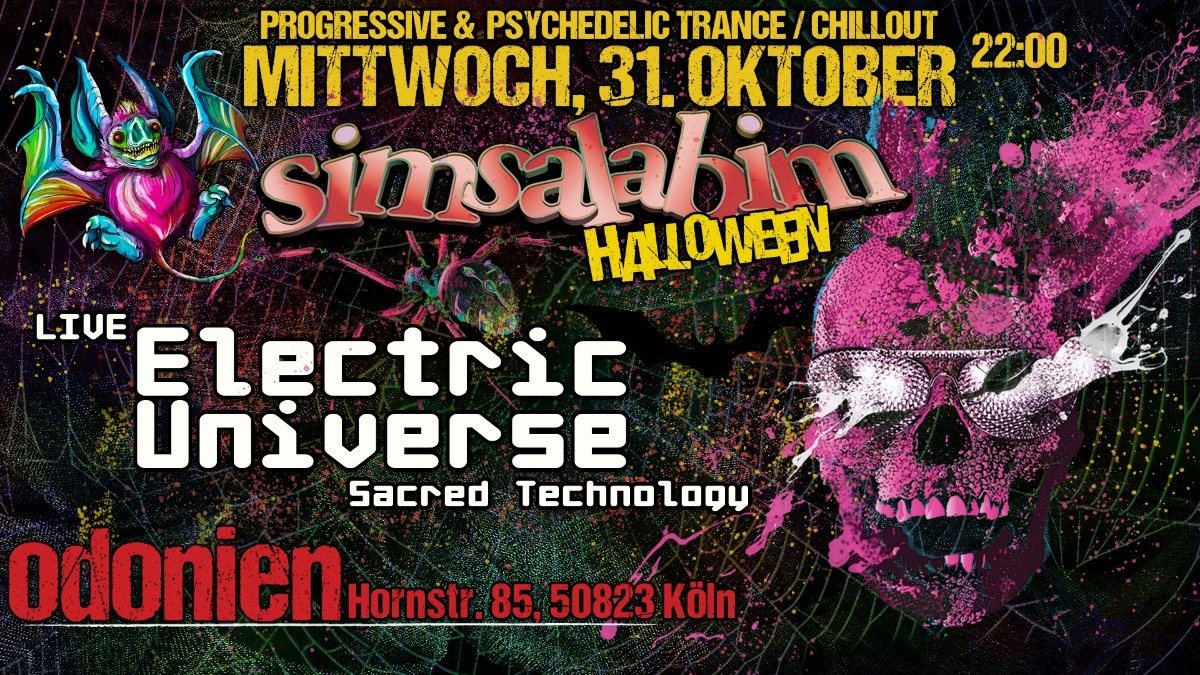 S*i*m*s*a*l*a*b*i*m* Magic Halloween / Electric Universe Live · 31 Oct '18, 22:00