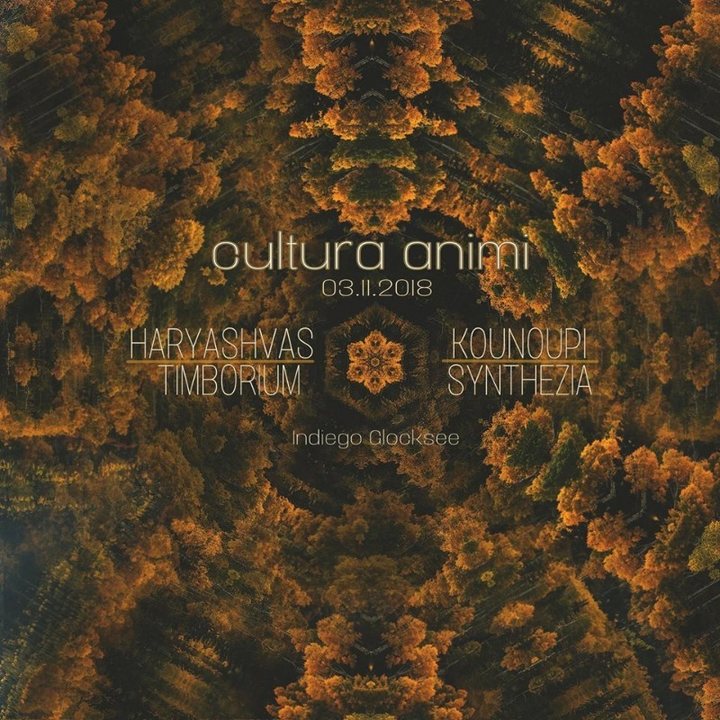 Party Flyer Cultura Animi /w Haryashvas LIVE (D Noir Rec.) 3 Nov '18, 23:00