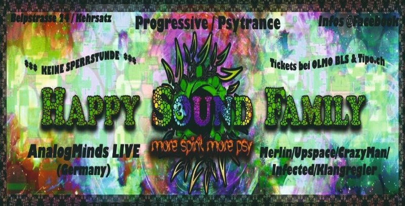 HappySoundFamily Night · 3 Nov '18, 21:00
