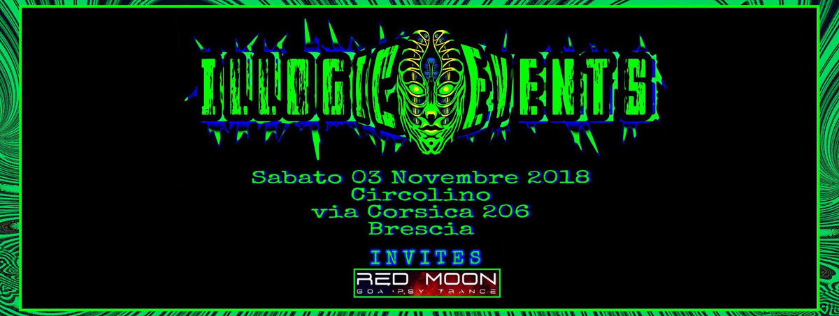 Illogic Events at circolino Brescia(IT) · 3 Nov '18, 23:00