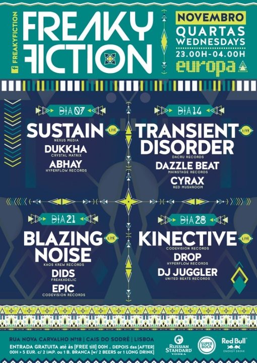 FREAKY FICTION · 7 Nov '18, 23:00