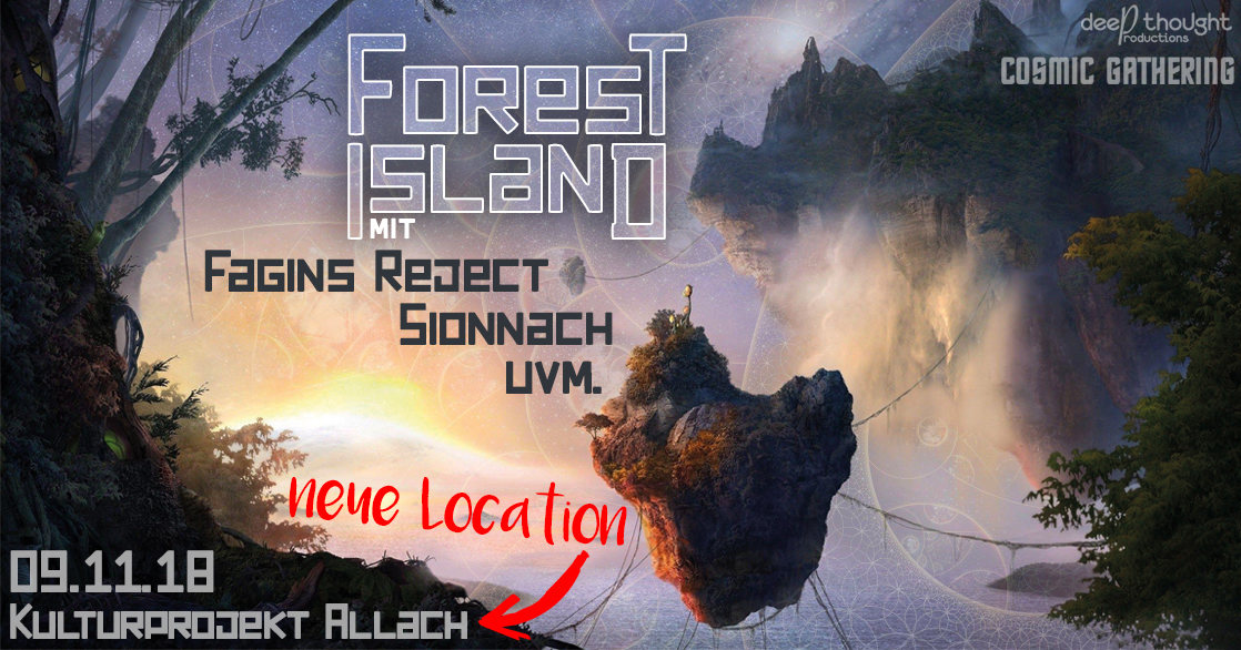 Party Flyer Forest Island 9 Nov '18, 22:00