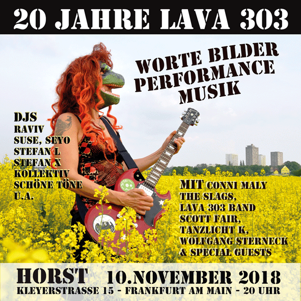 20 Jahre Lava 303 10 Nov '18, 20:00