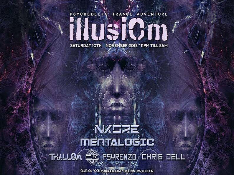 IllusiOm 10th Nov at Club 414! · 10 Nov '18, 23:00