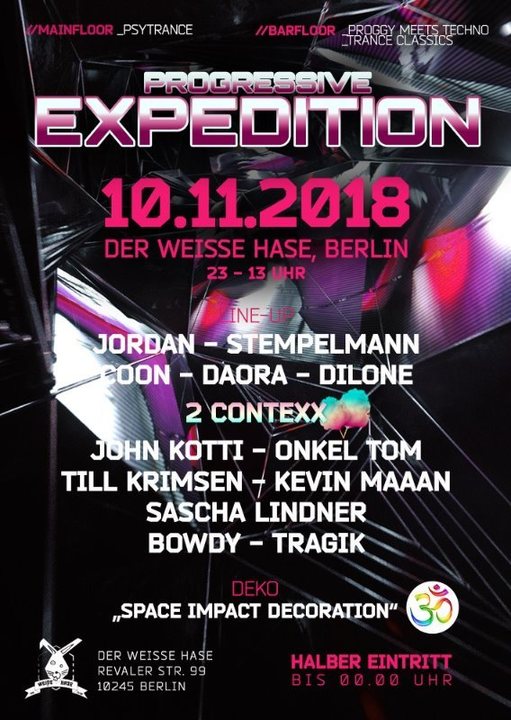 Progressive Expedition · 10 Nov '18, 23:00