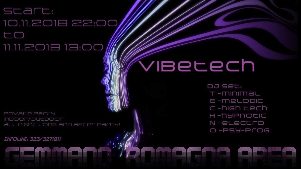 Vibe tech 1.0 · 10 Nov '18, 23:00