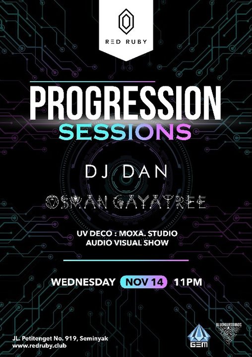 Progression Sessions · 14 Nov '18, 23:00