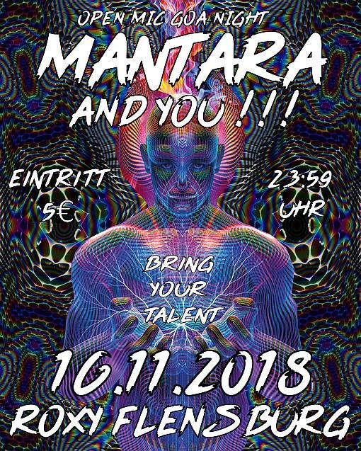 Mantara and you!!! – Open Mic Goa Night · 16 Nov 18, 23:30