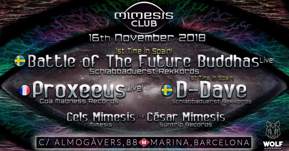 Mimesis CLUB · 16 Nov 18, 23:30