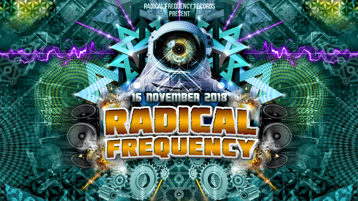 Party Flyer Radical Frequency @ Sakog /w Pastor John K-Freq Selective Mood Naima and more! 16 Nov '18, 21:00