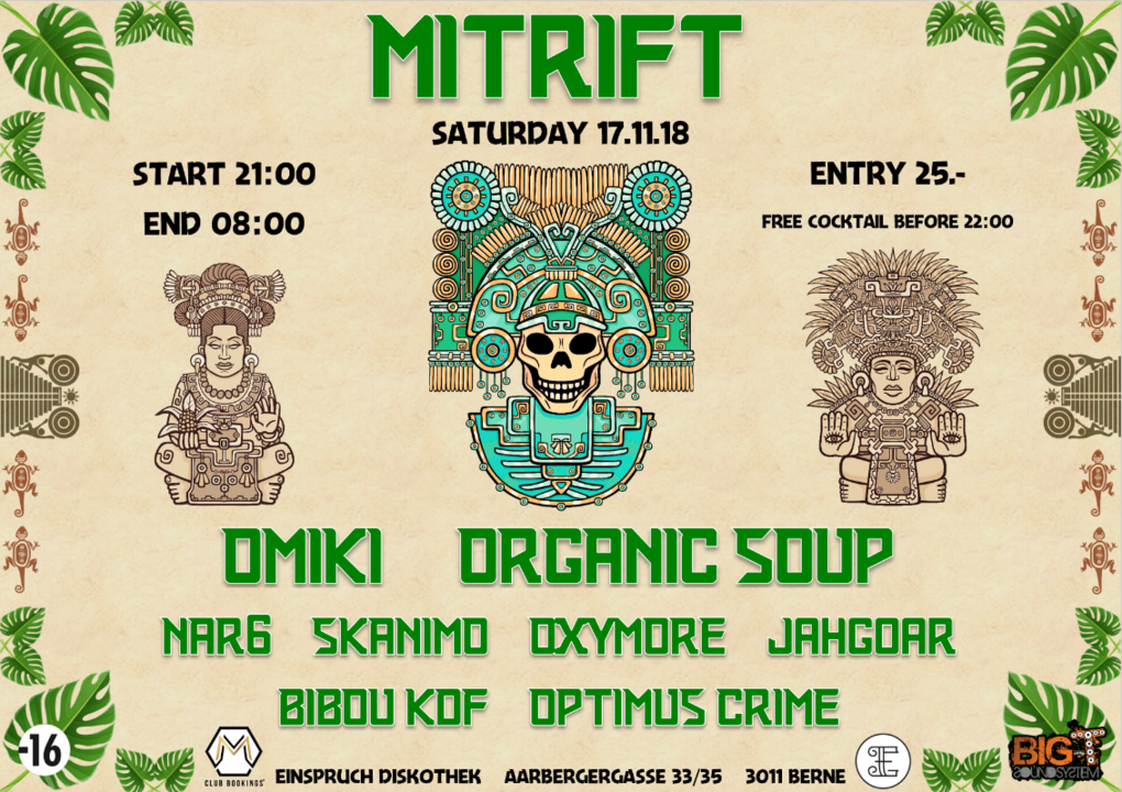 Party Flyer Mitrift 17 Nov '18, 21:00