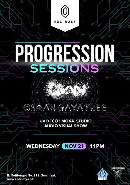 Progression Sessions · 21 Nov 18, 23:00