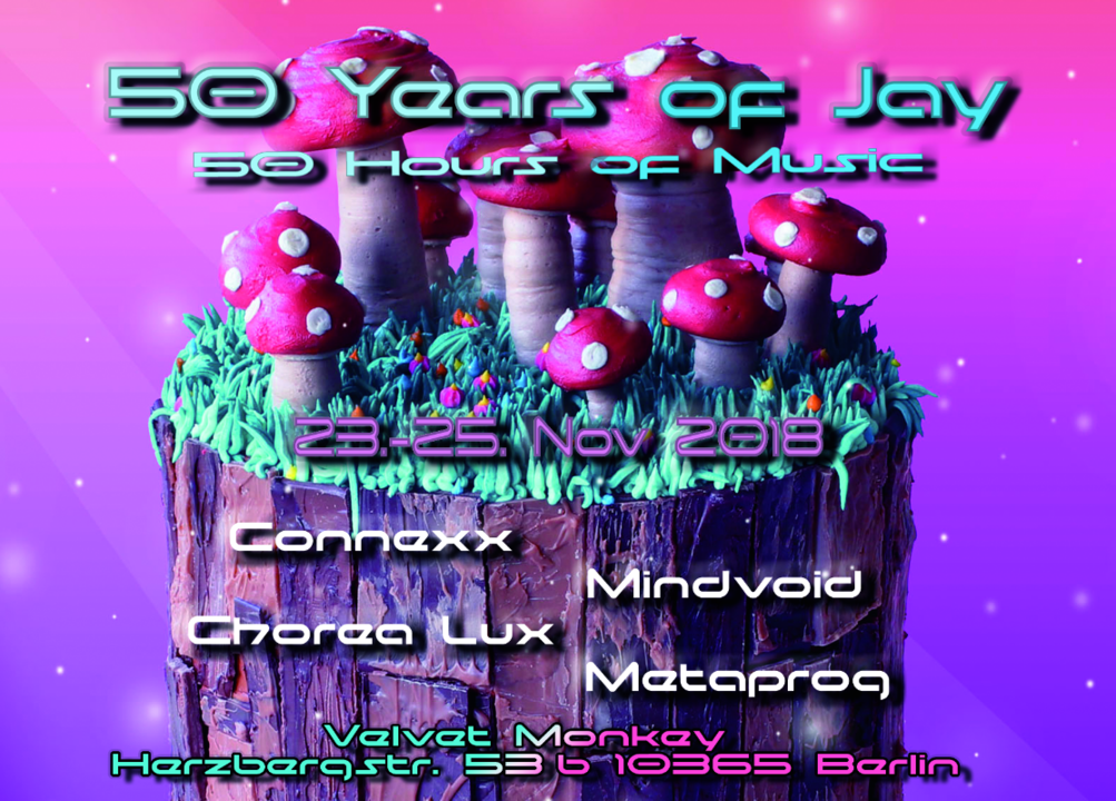 50 Years of Jay - 50 Hours of Music · 23 Nov '18, 20:00